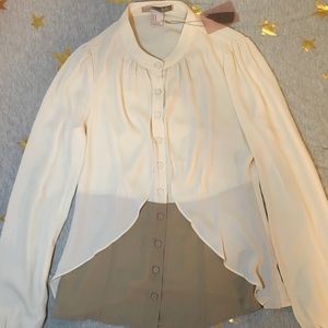 Forever 21 chiffon blouse